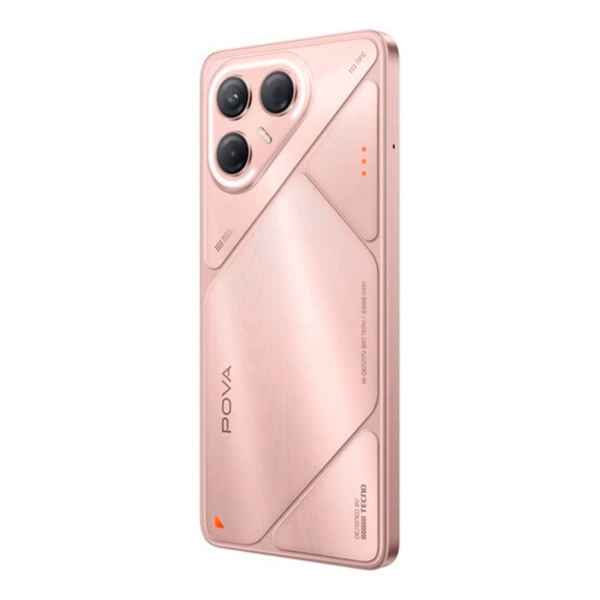 Мобильный телефон TECNO POVA 7 5G (LJ7) 256+8 GB Stardust Pink в интернет магазине Stels.kz