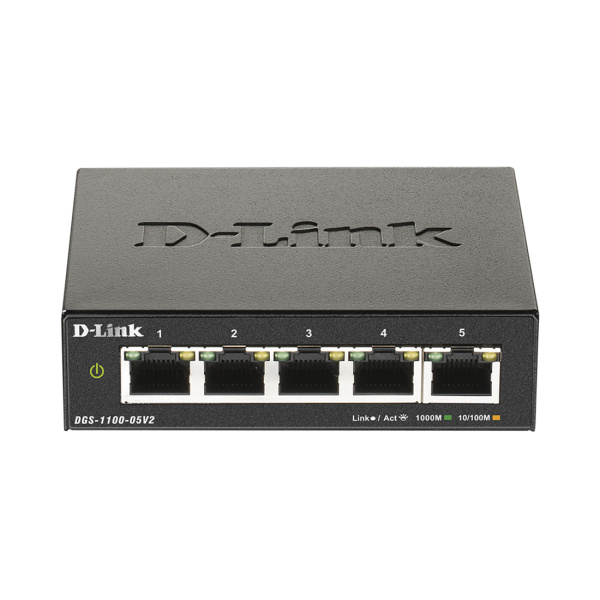 Купить не дорого Коммутатор D-Link DGS-1100-05V2/A1A в интернет магазине Stels.kz Коммутатор D-Link DGS-1100-05V2/A1A в интернет магазине Stels.kz