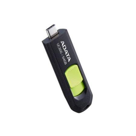 USB-накопитель ADATA ACHO-UC300-64G-RBK/GN 64GB в интернет магазине Stels.kz