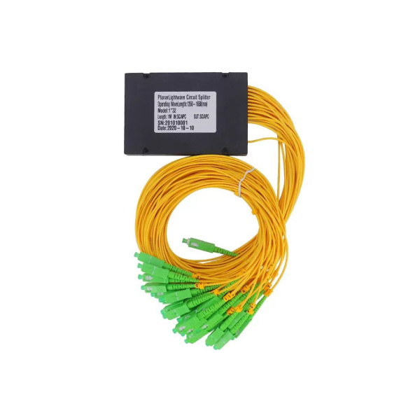 Сплиттер оптоволоконный в корпусе PLC-1x64 SC/APC