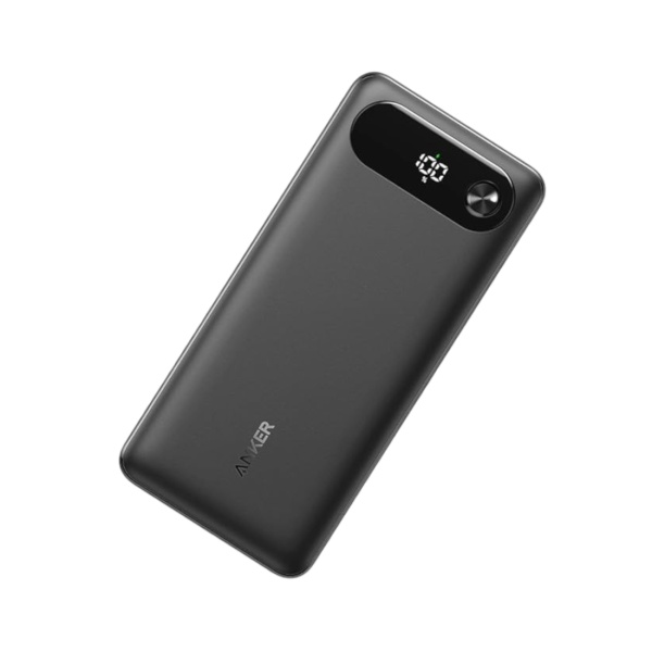 Портативный внешний аккумулятор Anker 20000mAh (72Wh, 87W, Built-In USB-C Cable) (A1383H11) Черный