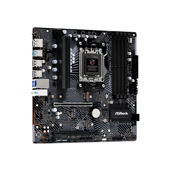 Купить не дорого Материнская плата ASRock B650M PG LIGHTNING в интернет магазине Stels.kz Материнская плата ASRock B650M PG LIGHTNING в интернет магазине Stels.kz