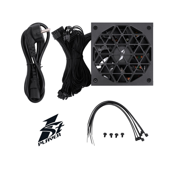 Блок питания 1STPLAYER HA 550W BK в интернет магазине Stels.kz