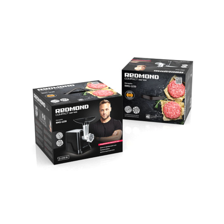 Мясорубка Redmond RMG-1239 Черный в интернет магазине Stels.kz