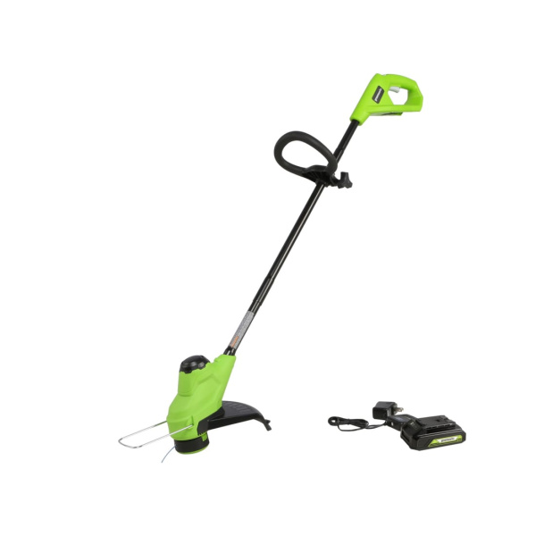 Триммер аккумуляторный Greenworks GD24CS30 24V 25см с 1хАКБ 2Ач и ЗУ в интернет магазине Stels.kz