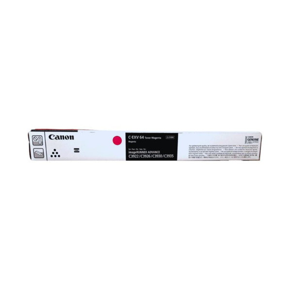 Тонер-картридж Canon C-EXV 64 MAGENTA для IR ADVANCE DX C39xx 5755C002AA Тонер-картридж Canon C-EXV 64 MAGENTA для IR ADVANCE DX C39xx 5755C002AA