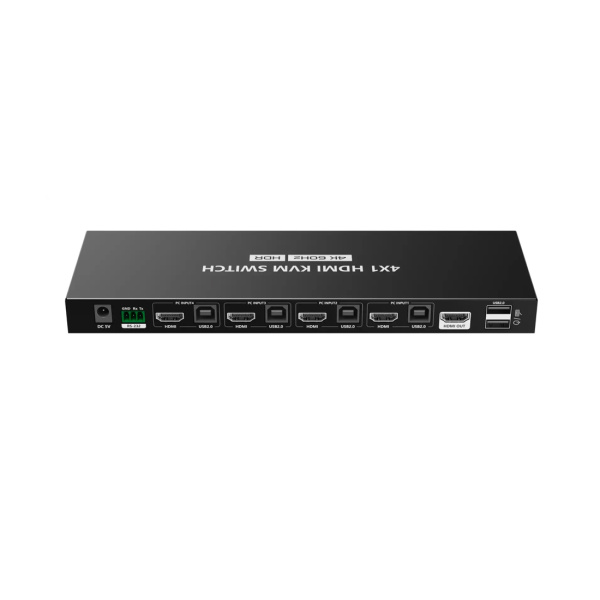 Переключатель HDMI KVM LENKENG LKV441 (4K, 4x1) в интернет магазине Stels.kz