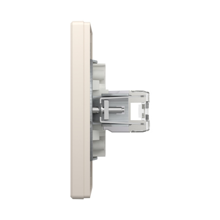 Розетка компьютерная SE EPH4700123 Asfora RJ45 кат. 6 в сборе кремовый в интернет магазине Stels.kz