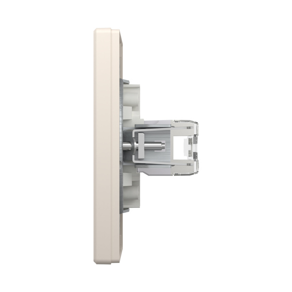 Розетка компьютерная SE EPH4700123 Asfora RJ45 кат. 6 в сборе кремовый в интернет магазине Stels.kz