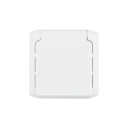 Розетка с крышкой Legrand Forix 16A 250В IP44 накладная белый в интернет магазине Stels.kz