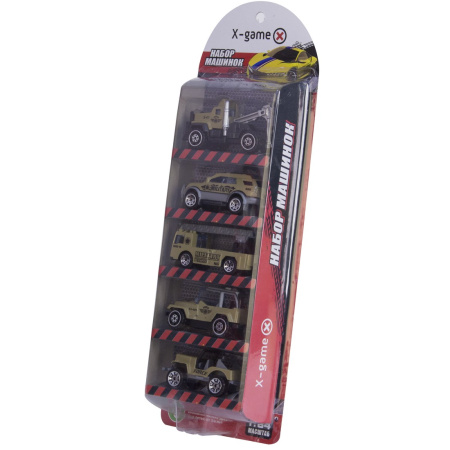 Набор машинок X-Game XGCM5D (5 машинок в уп.) в интернет магазине Stels.kz