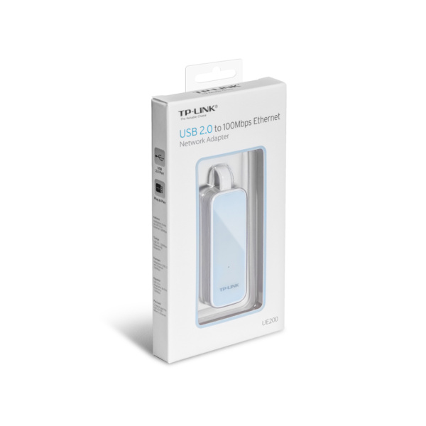 Купить не дорого Сетевой адаптер USB TP-Link UE200 в интернет магазине Stels.kz Сетевой адаптер USB TP-Link UE200 в интернет магазине Stels.kz