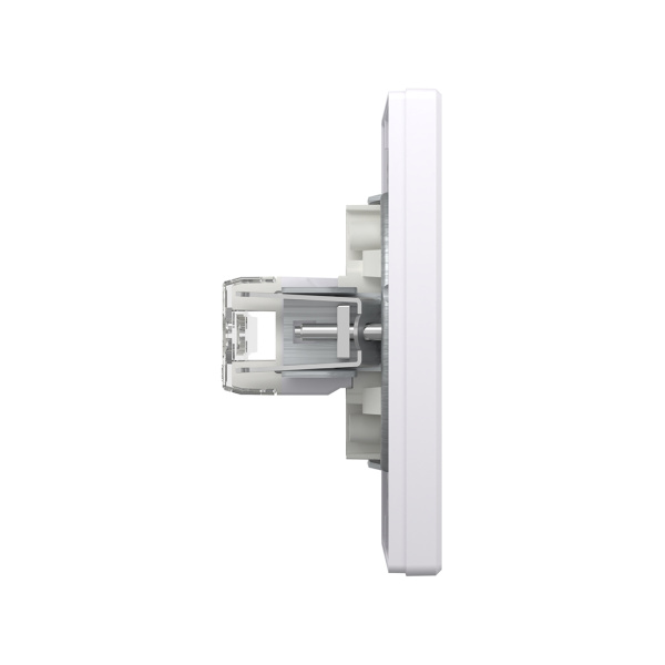 Розетка двойная компьютерная SE EPH4800121 Asfora RJ45 кат. 6 в сборе белый в интернет магазине Stels.kz