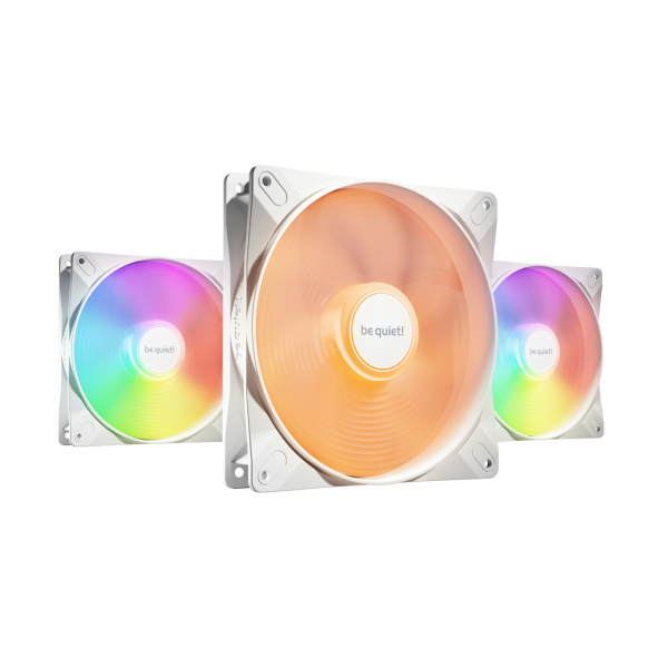 Вентилятор для компьютерного корпуса Bequiet! Light Wings LX 140mm PWM White Triple pack