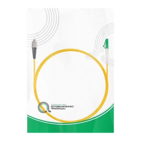 Патч Корд Оптоволоконный FС/UPC-LC/APC SM 9/125 Simplex 2.0мм 1 м в интернет магазине Stels.kz