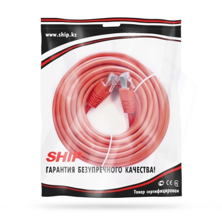 Патч Корд SHIP Cat.5e FTP RJ-45 5 м S4025RD0500-P в интернет магазине Stels.kz