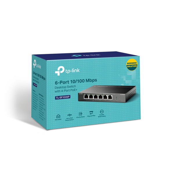 Купить не дорого Коммутатор TP-Link TL-SF1006P в интернет магазине Stels.kz Коммутатор TP-Link TL-SF1006P в интернет магазине Stels.kz