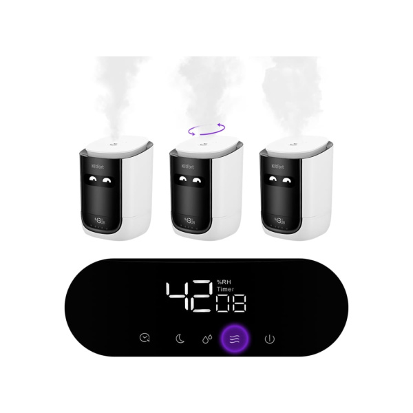 Увлажнитель воздуха Kitfort КТ-2877-2 черно-белый в интернет магазине Stels.kz