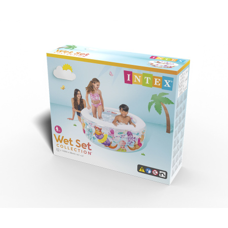Надувной бассейн детский Intex 58480NP в интернет магазине Stels.kz