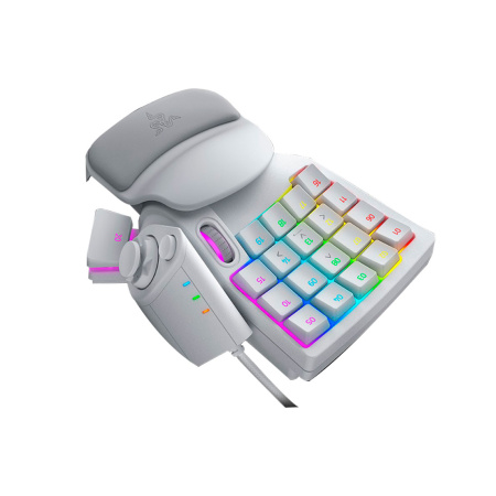 Мини клавиатура - кейпад Razer Tartarus Pro - Mercury White в интернет магазине Stels.kz