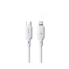 Интерфейсный кабель Baseus Silky Type-C to iP 20W 2m White (P10377700213-01) в интернет магазине Stels.kz