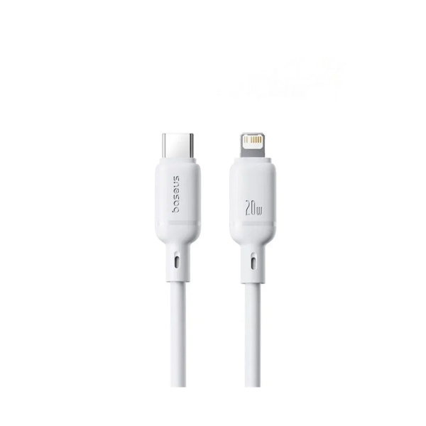 Интерфейсный кабель Baseus Silky Type-C to iP 20W 2m White (P10377700213-01) в интернет магазине Stels.kz