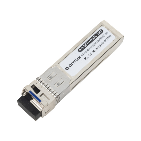 Трансивер А-Оптик AO-SFP+B54L-80D Трансивер А-Оптик AO-SFP+B54L-80D