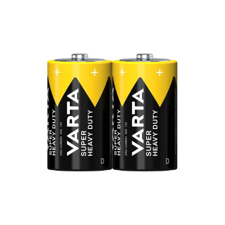 Батарейка VARTA Superlife Mono 1.5V - R20P/D 2 шт. в блистере в интернет магазине Stels.kz