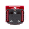 Розетка силовая серии Viva DKC 45015 2Р+Е со шторками красная в интернет магазине Stels.kz