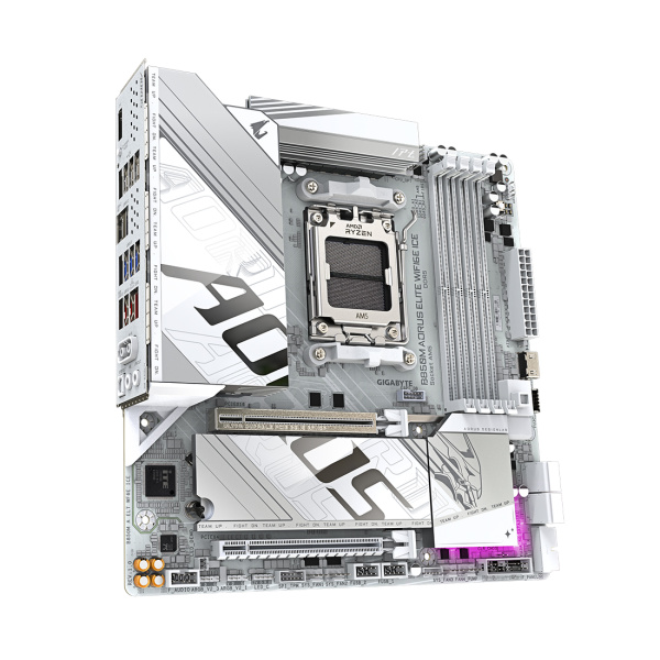 Купить не дорого Материнская плата Gigabyte B850M A ELT WF6E ICE в интернет магазине Stels.kz Материнская плата Gigabyte B850M A ELT WF6E ICE в интернет магазине Stels.kz
