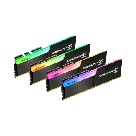 Комплект модулей памяти G.SKILL TridentZ RGB F4-3600C19Q-32GTZRB DDR4 32GB (Kit 4x8GB) 3600MHz в интернет магазине Stels.kz