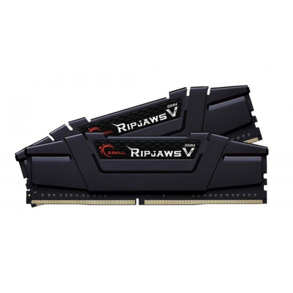 Комплект модулей памяти G.SKILL RipjawsV F4-3200C14D-64GVK DDR4 64GB (Kit 2x32GB) 3200MHz в интернет магазине Stels.kz