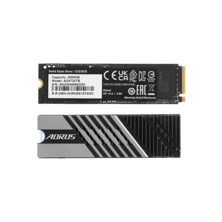 Твердотельный накопитель SSD Gigabyte 2TB M.2 NVMe PCIe 4.0x4 в интернет магазине Stels.kz