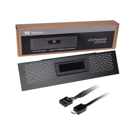 Панель LCD Thermaltake The Tower 500 Series Black в интернет магазине Stels.kz