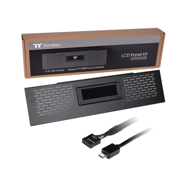 Панель LCD Thermaltake The Tower 500 Series Black в интернет магазине Stels.kz