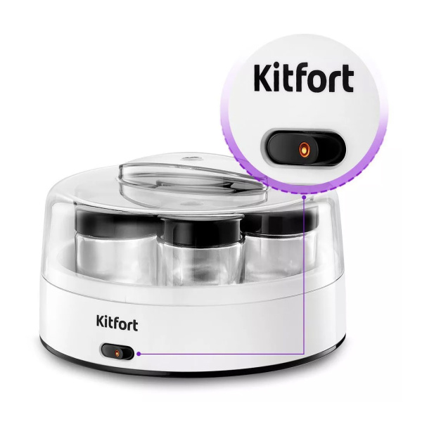 Купить не дорого Йогуртница Kitfort КТ-6097 в интернет магазине Stels.kz Йогуртница Kitfort КТ-6097 в интернет магазине Stels.kz