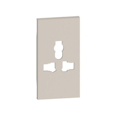 Лицевая панель Bticino KM59 Living Now для розеток "мультистандарт" 2 модуля песочный