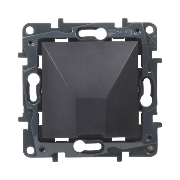 Вывод кабеля Niloe Step с фиксатором IP21 Чёрный в интернет магазине Stels.kz