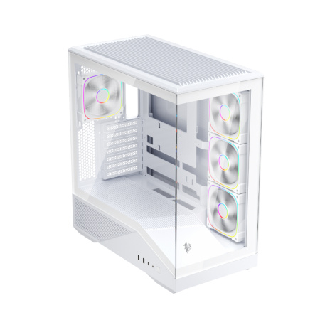 Компьютерный корпус 1STPLAYER FIREBASE GM7 White без Б/П в интернет магазине Stels.kz
