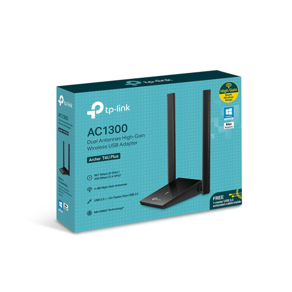 USB-адаптер TP-Link Archer T4U Plus в интернет магазине Stels.kz