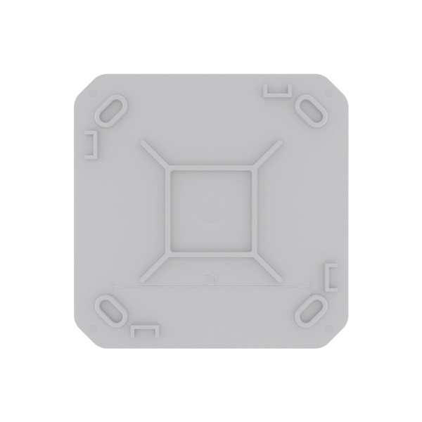 Коробка ответвительная с 8+2 кабельными вводами д.25/20 мм, IP55, 100х100х50 мм в интернет магазине Stels.kz