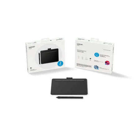 Графический планшет Wacom Intuos S (CTL-4100K-N) Чёрный в интернет магазине Stels.kz