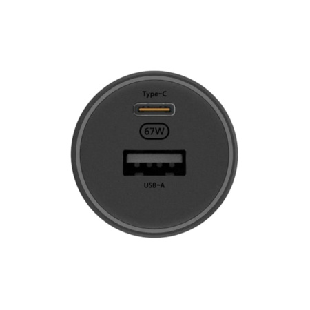 Автомобильное зарядное устройство Xiaomi 67W Car Charger (USB-A + Type-C) в интернет магазине Stels.kz