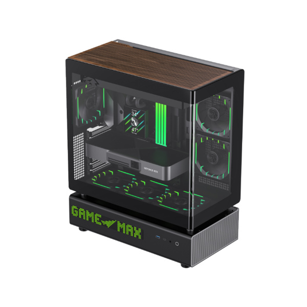 Компьютерный корпус Gamemax N90 BG Grey без Б/П в интернет магазине Stels.kz