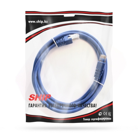 Патч Корд SHIP Cat.6 FTP LSZH RJ-45 3 м S7025BL0300-P в интернет магазине Stels.kz