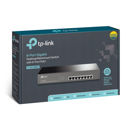 Коммутатор TP-Link TL-SG1008MP в интернет магазине Stels.kz