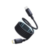 Интерфейсный кабель Baseus PicoGo Magnetic USB-C to USB-C 240W Black (P10376800121-00) в интернет магазине Stels.kz