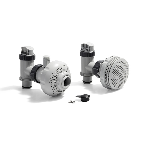Набор плунжерных кранов для бассейнов Intex 26004 (2 крана и 2 форсунки в наборе) Набор плунжерных кранов для бассейнов Intex 26004 (2 крана и 2 форсунки в наборе)