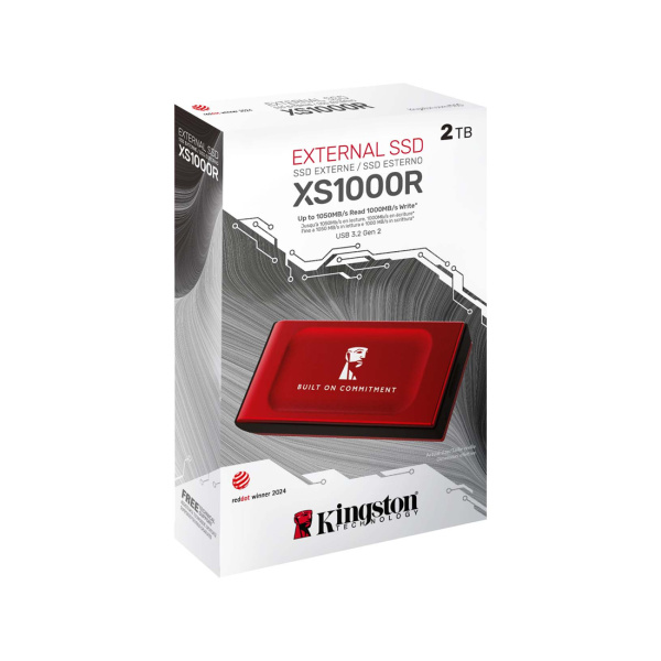 Купить не дорого Внешний SSD диск Kingston 2TB XS1000 Красный в интернет магазине Stels.kz Внешний SSD диск Kingston 2TB XS1000 Красный в интернет магазине Stels.kz