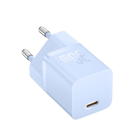Адаптер питания Baseus GaN5 (mini) 1C 30W Blue (P10110902313-00) в интернет магазине Stels.kz